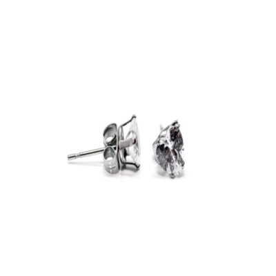 Hani örhängen, klar, 6 mm