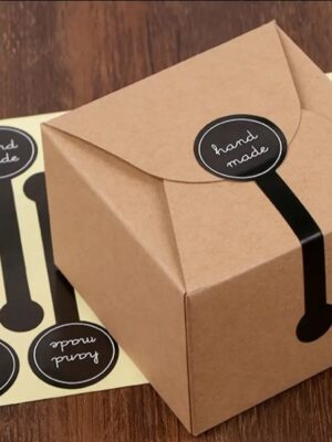 Google sökresultat 'avlånga handmade stickers'